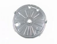 Крышка бака (нерж., 2 отв.+крепеж под пружины) стиральной машины Ardo