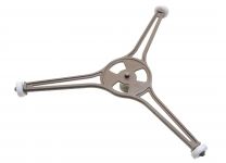 Крестовина (куплер, ролики) вращения тарелки СВЧ печи LG